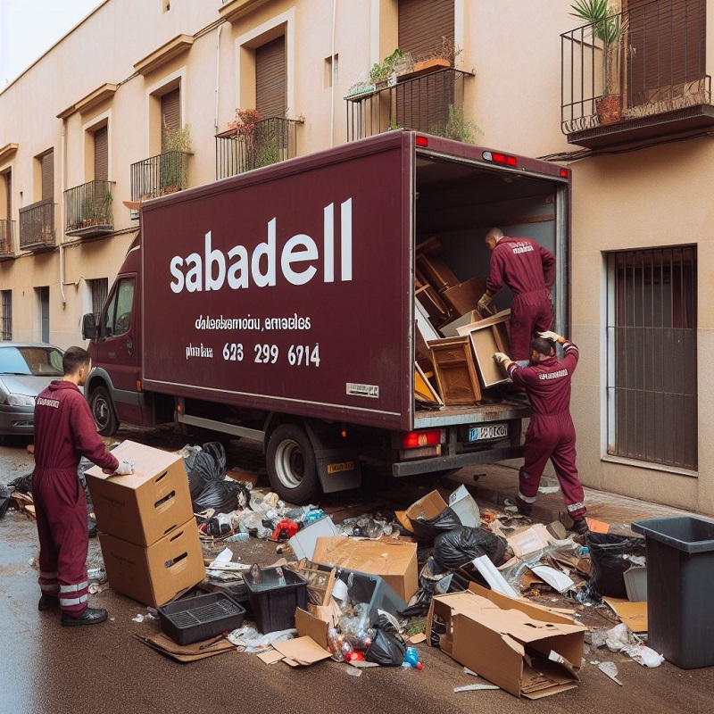 Servicios de vaciado de pisos en Sabadell
