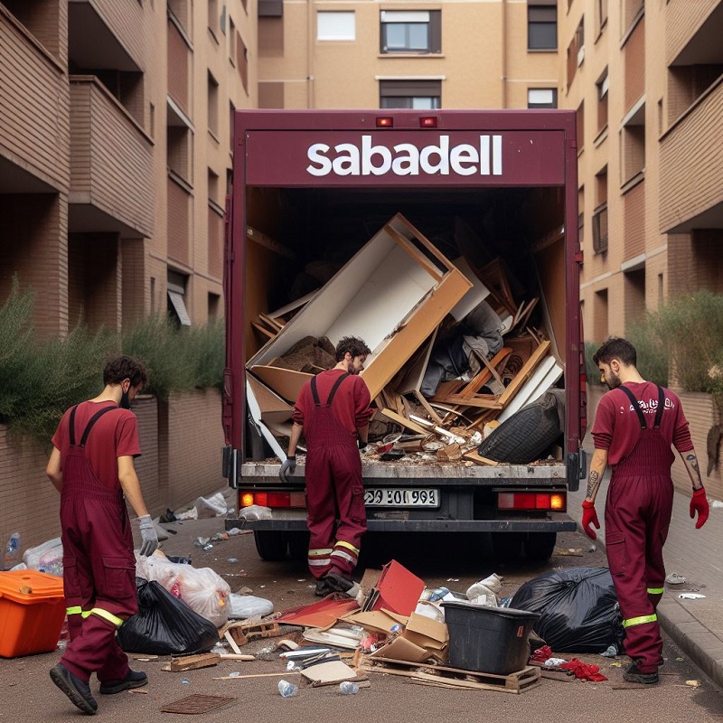 Vaciado y limpieza de pisos afectados por Síndrome de Diógenes en Sabadell
