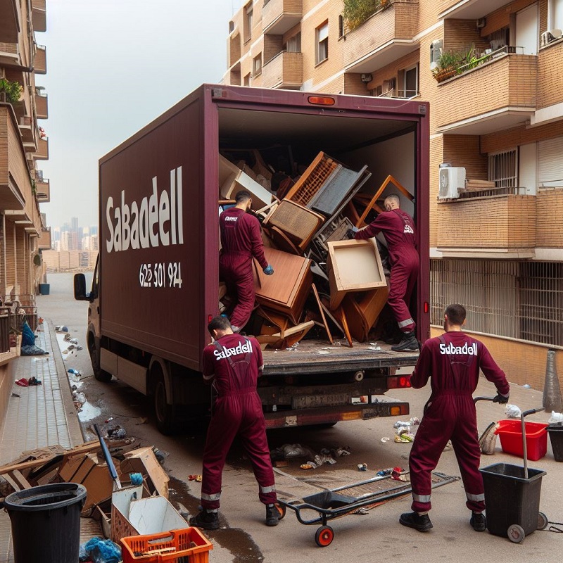 recogida de muebles viejos en sabadell